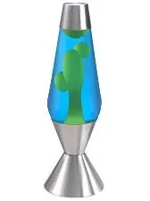 Lava Lite 5224 Lava Lamp, 52-ounce, Yellow/Blue/Silver